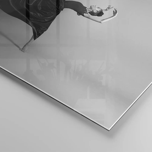 Üveg kép - Szárnyas zene - 40x40 cm