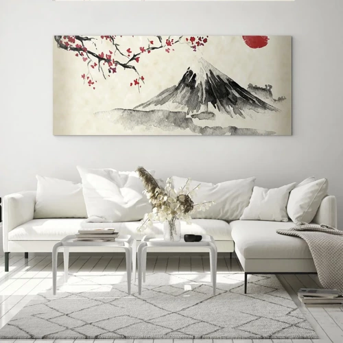 Üveg kép - Szeresd Japánt - 100x40 cm