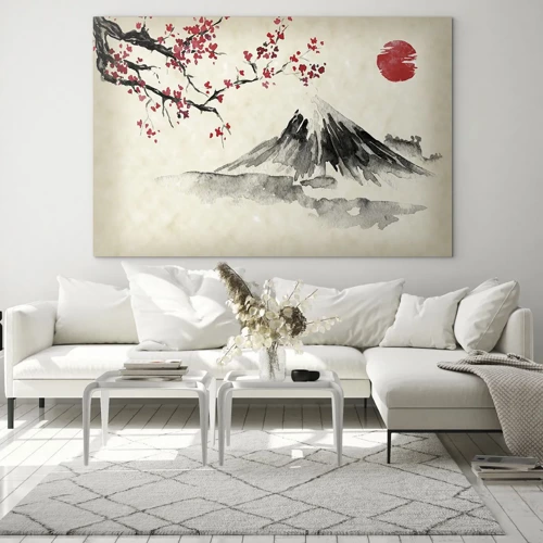 Üveg kép - Szeresd Japánt - 120x80 cm