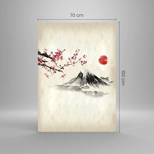 Üveg kép - Szeresd Japánt - 70x100 cm