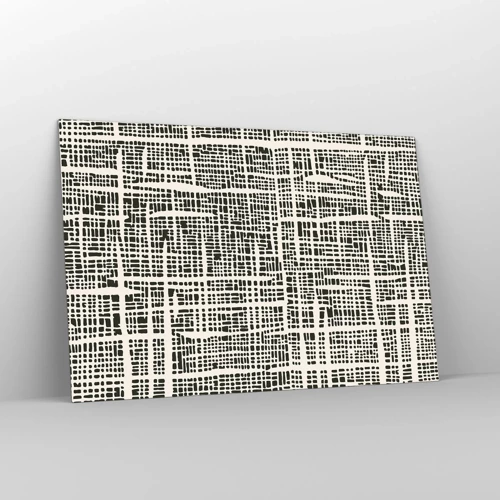 Üveg kép - Szőtt kompozíció - 120x80 cm