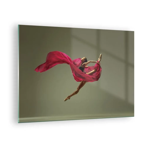 Üveg kép - Táncoló láng - 70x50 cm