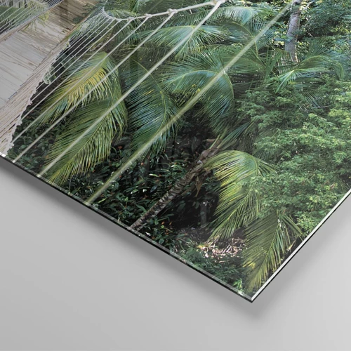 Üveg kép - Üdvözöljük a dzsungelben! - 120x80 cm