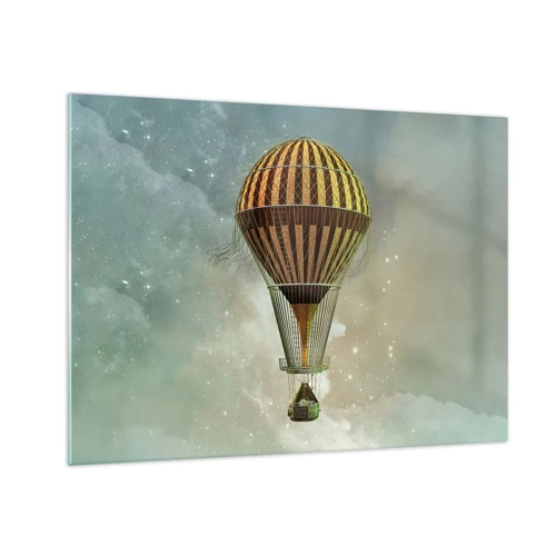 Üveg kép - Úttörő járatok - 70x50 cm