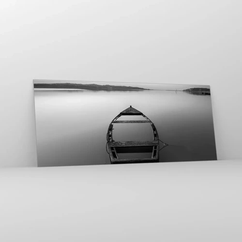 Üveg kép - Vágyódás és melankólia - 120x50 cm