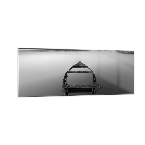 Üveg kép - Vágyódás és melankólia - 140x50 cm