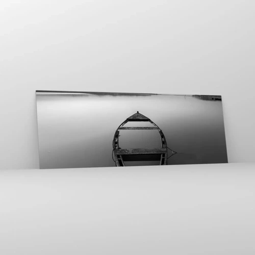 Üveg kép - Vágyódás és melankólia - 140x50 cm