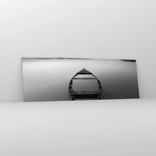 Üveg kép - Vágyódás és melankólia - 90x30 cm
