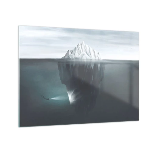 Üveg kép - Víz alatti rejtély - 70x50 cm