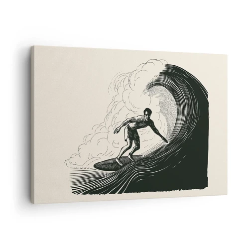 Vászonkép - A hullámok királya - 70x50 cm