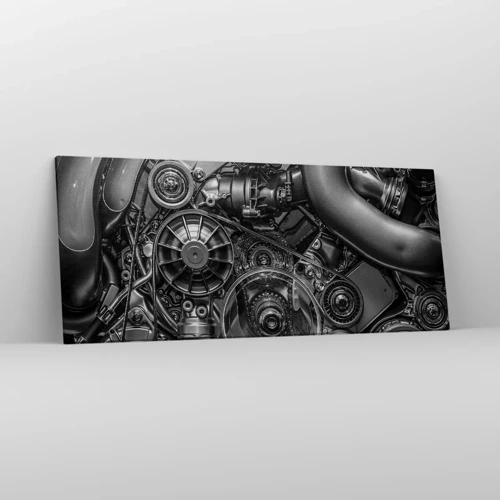 Vászonkép - A mechanika költészete - 120x50 cm