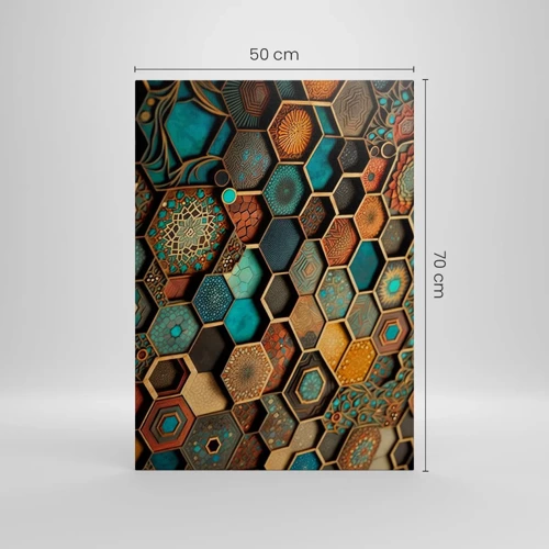 Vászonkép - Arab ornamentika - egy variáció - 50x70 cm