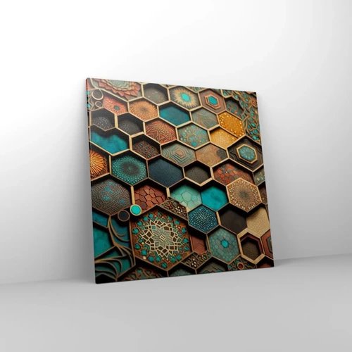 Vászonkép - Arab ornamentika - egy variáció - 70x70 cm