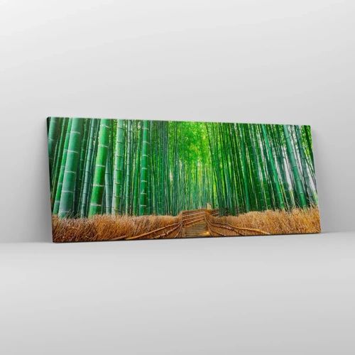 Vászonkép - Az ázsiai természet esszenciája - 100x40 cm