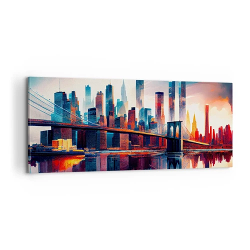 Vászonkép - Fenomenális New York - 100x40 cm