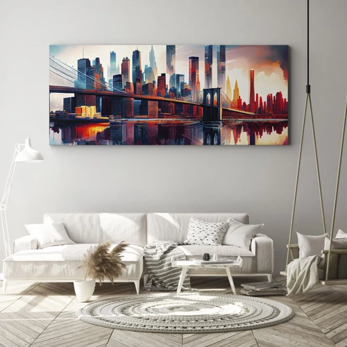 Vászonkép - Fenomenális New York - 100x40 cm