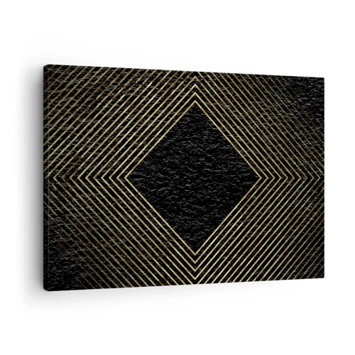 Vászonkép - Geometria glamour stílusban - 70x50 cm