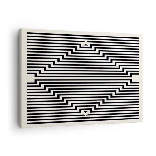 Vászonkép - Geometrikus illúzió - 70x50 cm