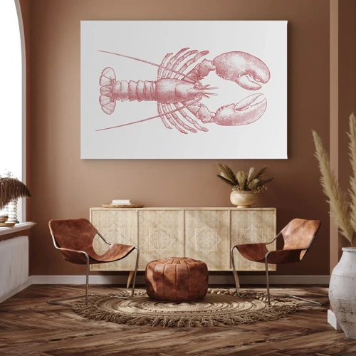 Vászonkép - Homéroszhoz méltó homár - 70x50 cm