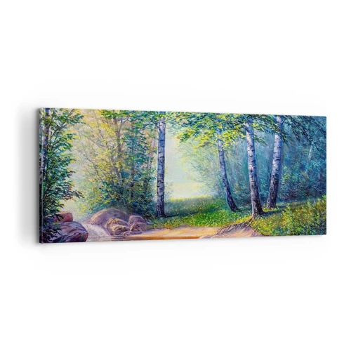 Vászonkép - Idilli táj - 100x40 cm