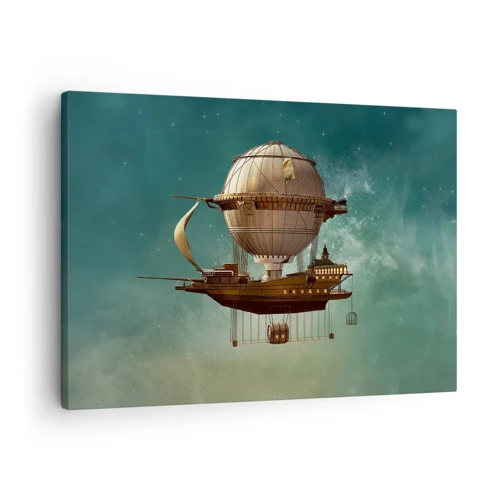 Vászonkép - Julius Verne üdvözöl - 70x50 cm