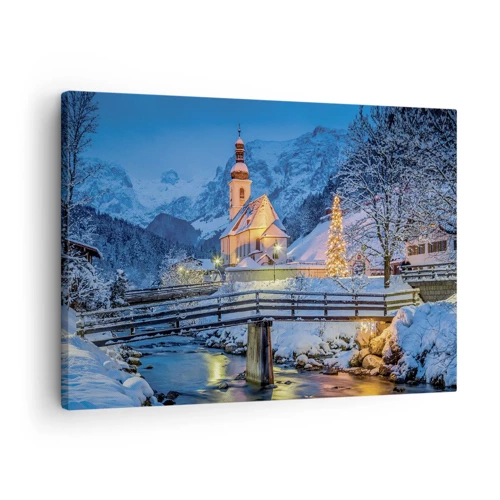 Vászonkép - Karácsonyi hangulat - 70x50 cm
