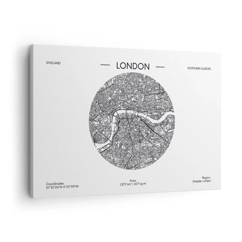 Vászonkép - London anatómiája - 70x50 cm