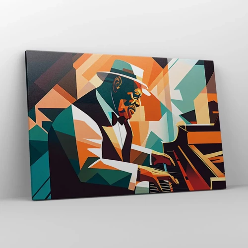 Vászonkép - Minden, ami jazz - 120x80 cm