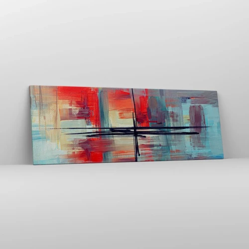 Vászonkép - Tájkép egy ismeretlen dimenzióban - 140x50 cm