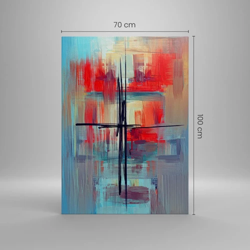 Vászonkép - Tájkép egy ismeretlen dimenzióban - 70x100 cm